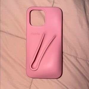RHODE Soft Pink Phone Case for Iphone 14 pro max